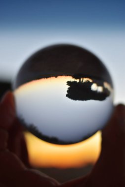 Lensball 'la fotoğraf çekmek