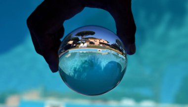 Lensball 'la fotoğraf çekmek