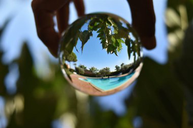 Lensball 'la fotoğraf çekmek