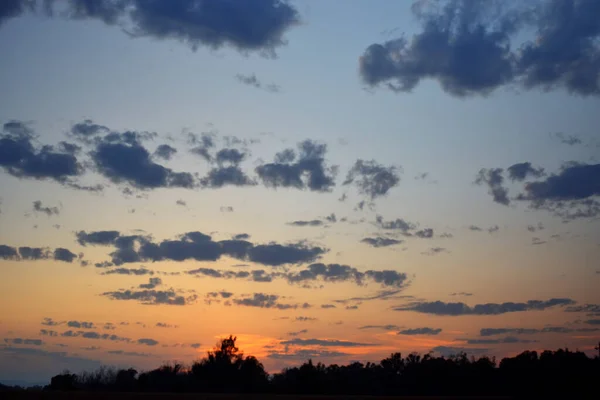 Die Farben Des Sonnenuntergangs — Stockfoto