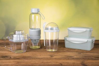 Fitness, sağlıklı gıda, düşük kalorili içinde