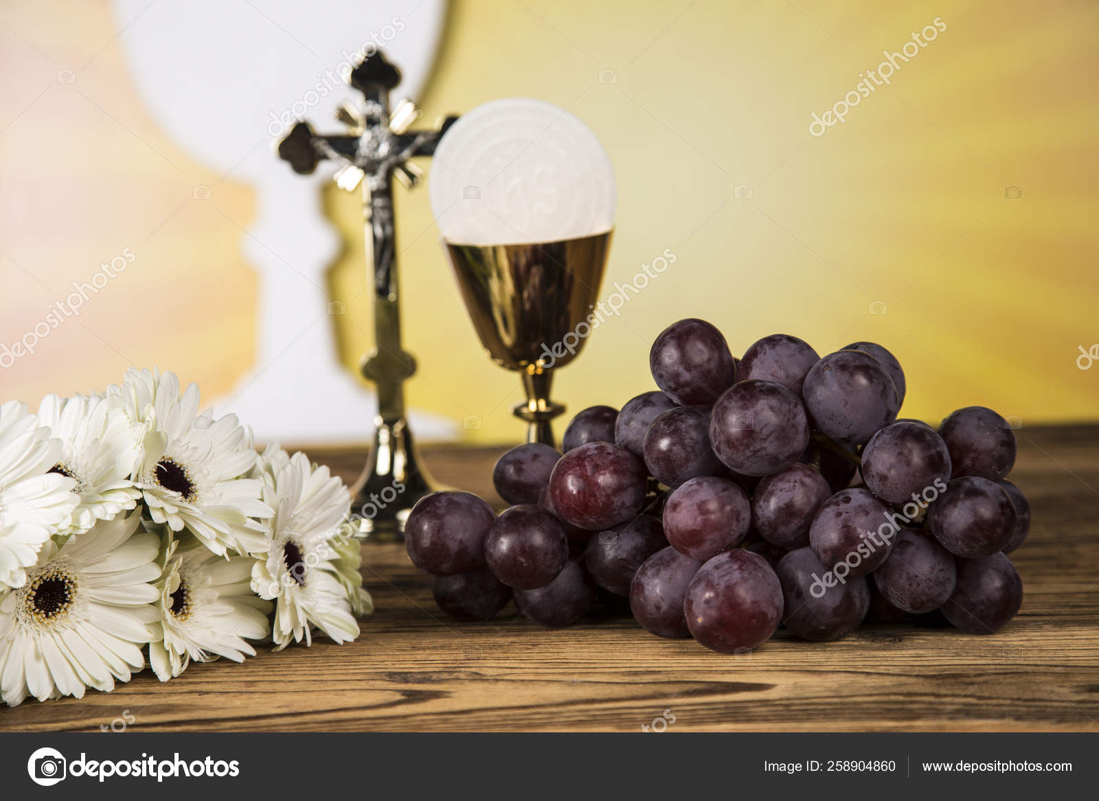 The background of the First Holy Communion Stock Photo by ©dianaduda  258904860