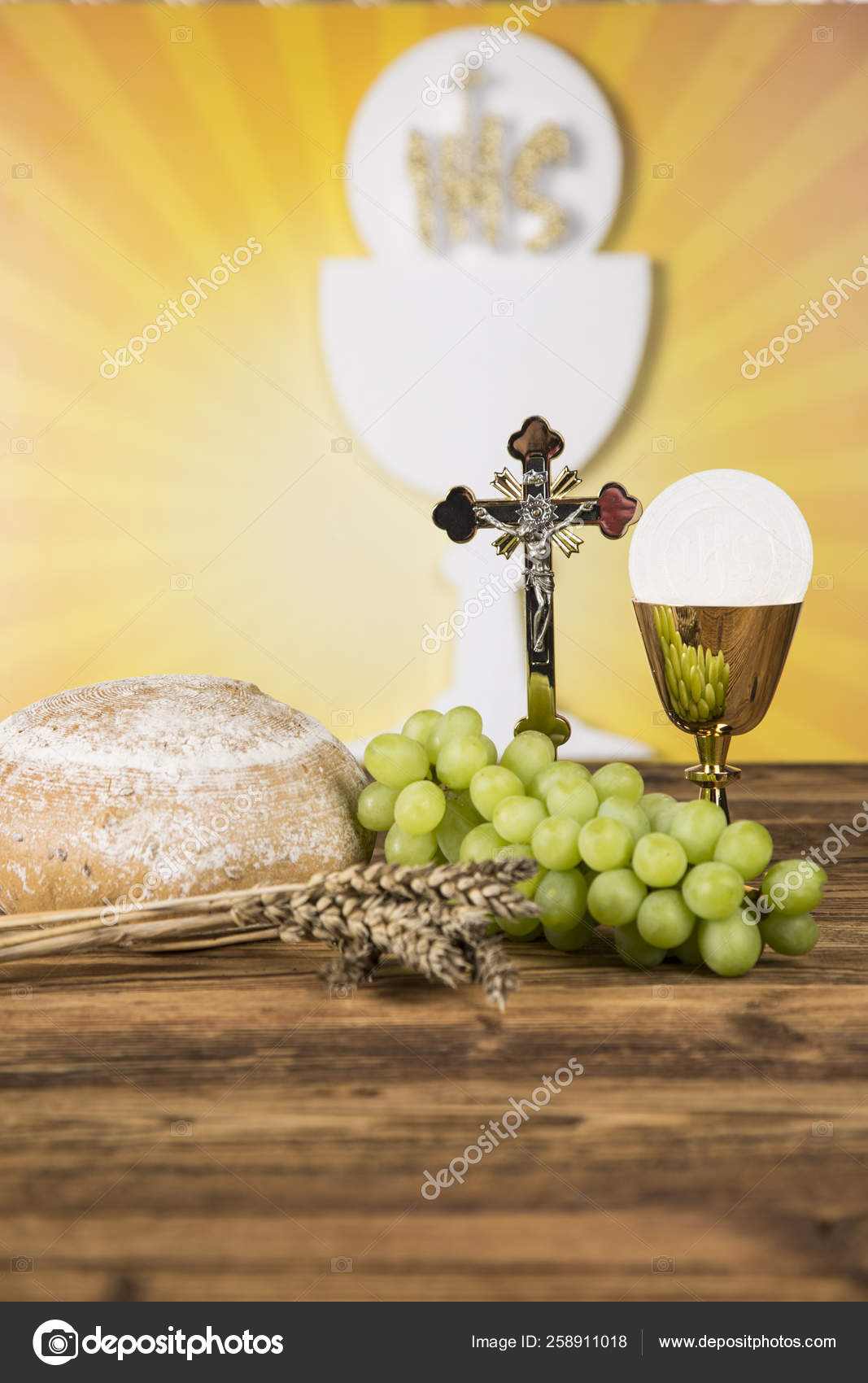 The background of the First Holy Communion Stock Photo by ©dianaduda  258911018