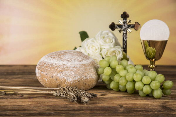 Фон Первого Святого Причастия
