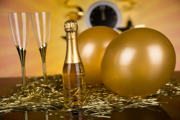 New Year Eve Champagne New Year — Stock Photo, Image