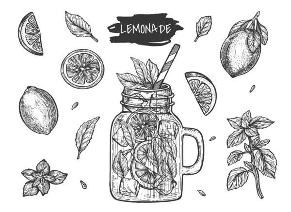 Zanaat ev yapımı soğuk buz limonata