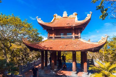 Con Dao Adası, Vietnam - 25 Mayıs 2020 Con Dao Adası Van Son Pagoda