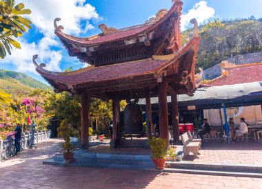 Con Dao Adası, Vietnam - 25 Mayıs 2020 Con Dao Adası Van Son Pagoda