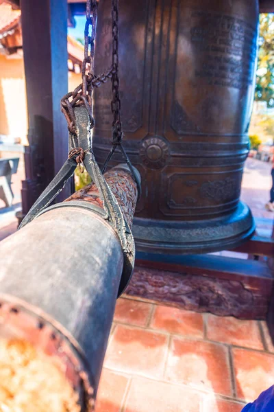 Old Copper Bell Van Son Pagoda Con Dao Island Vietnam — Stock Photo, Image