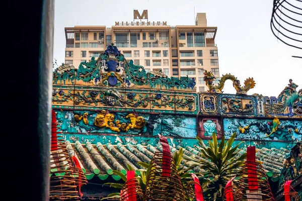 Chi Minh City Vietnam Jan 2020 Thien Hau Temple Hoi — Stock fotografie