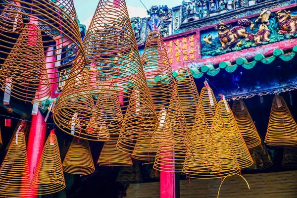 Chi Minh City Vietnam Jan 2020 Spiral Incense Thien Hau — Stockfoto