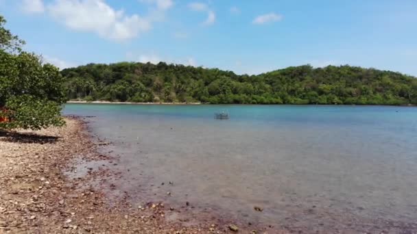 Vista Aérea Del Archipiélago Lua Otro Nombre Isla Binh Tri — Vídeos de Stock