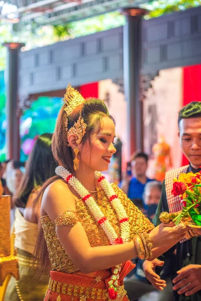 Ciudad Chi Minh Vietnam Junio 2020 Vista Boda Jemer Esta — Foto de Stock