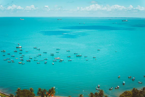 Панорамний Прибережний Вид Вунг Тау Зверху Хвилями Береговою Лінією Вулицями — стокове фото