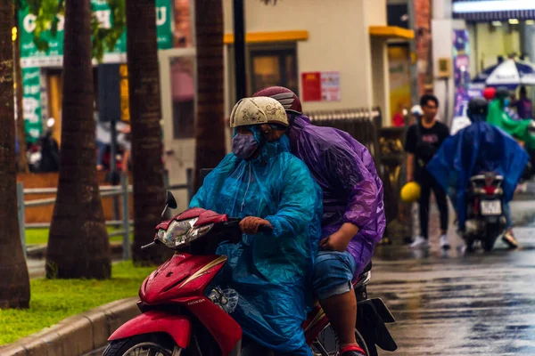 Cidade Chi Minh Vietnã Agosto 2020 Pessoas Locais Que Fazem — Fotografia de Stock