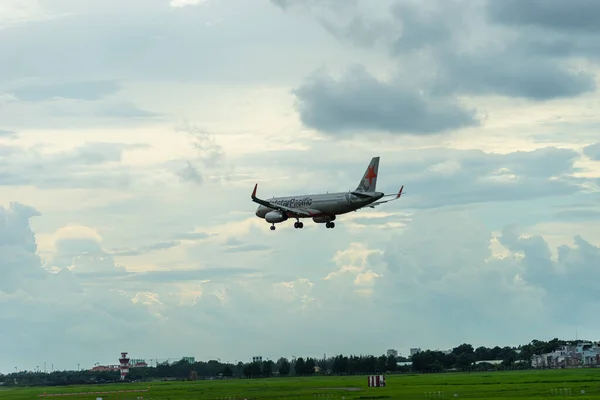 Chi Minh City Βιετνάμ Aug 2020 Jetstar Airways Airbus A320 — Φωτογραφία Αρχείου