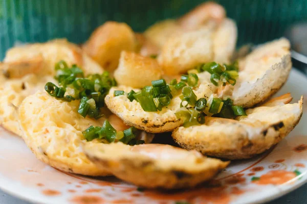 Comida Rua Vietnamita Banh Pode Fazer Pelo Arroz Com Farinha — Fotografia de Stock