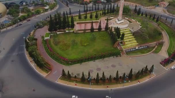 Vung Tau War Memorial Vung Tau Martyrs Memorary Traffic Circle — 비디오