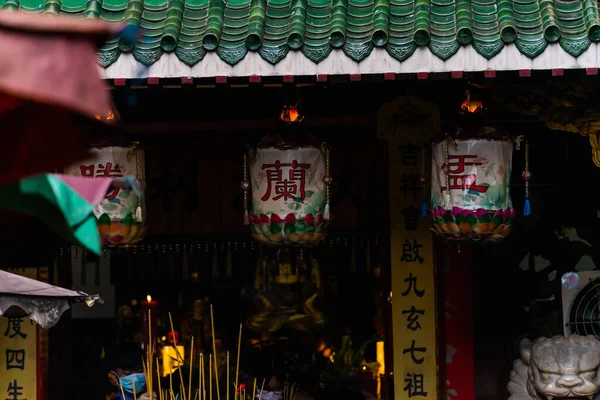 Chi Minh Vietnam August 2020 Außerhalb Des Tausend Buddha Tempels — Stockfoto