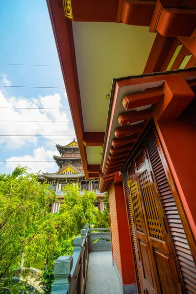 Hermoso Paisaje Sol Temprano Khanh Pagoda Ciudad Chi Minh Vietnam —  Fotos de Stock