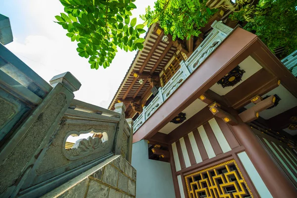 Bela Paisagem Início Sol Khanh Pagoda Cidade Chi Minh Vietnã — Fotografia de Stock