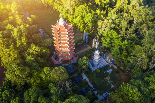 位于越南广西市的天安塔的空中景观 旅行和宗教概念 — 图库照片