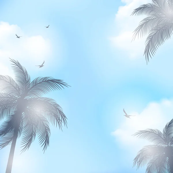 Yaz arka plan, yaz saati, yaz tatil kavramı vektör çizim