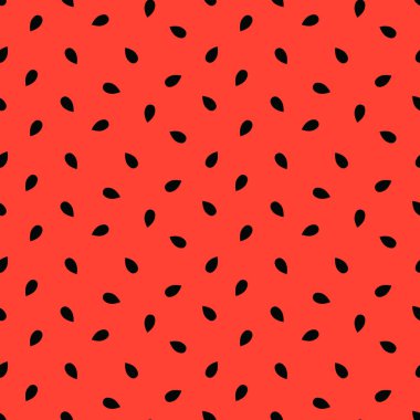 Kusursuz karpuz deseni ve arkaplan vektör çizimi