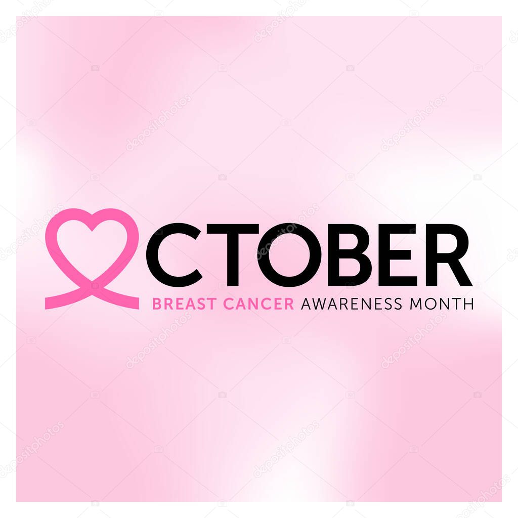 World breast cancer awareness month in october concept design vector illustration