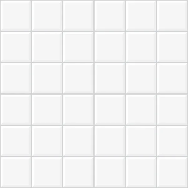 Біла Плитка Підлоговий Фон Безшовний Візерунок Векторні Ілюстрації — стоковий вектор