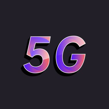 5g vektör illüstrasyon