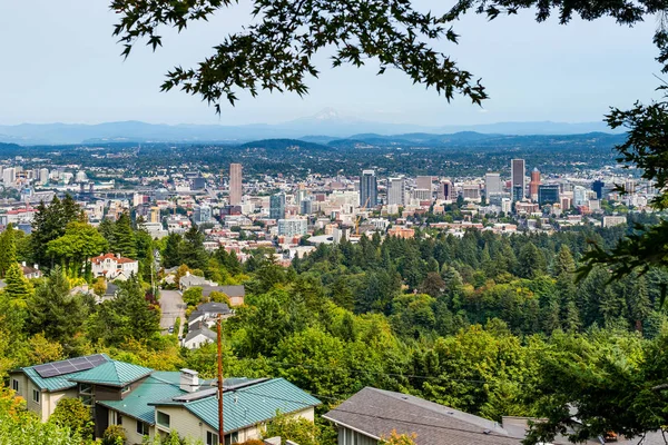 Luchtfoto Van Portland Oregon — Stockfoto