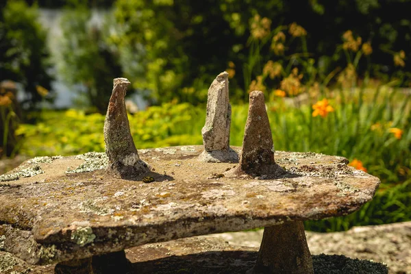 Скульптуры Камня Эллсворт Рок Гарденс Национальном Парке Voyageurs Миннесота — стоковое фото