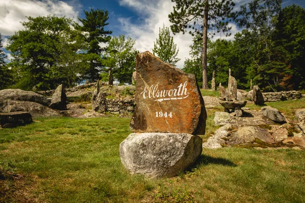 Kamenné Sochy Ellsworth Rock Gardens Národním Parku Voyageurs Minnesota — Stock fotografie