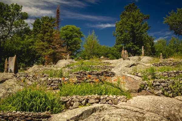 Kamenné Sochy Ellsworth Rock Gardens Národním Parku Voyageurs Minnesota — Stock fotografie