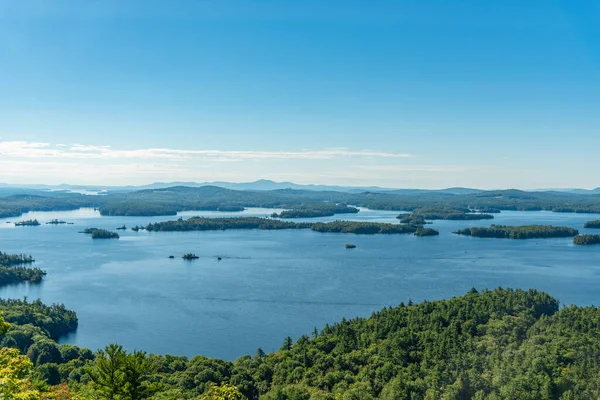 Amazing View Squam Lake West Rattlesnake Mountain — Stock Photo, Image