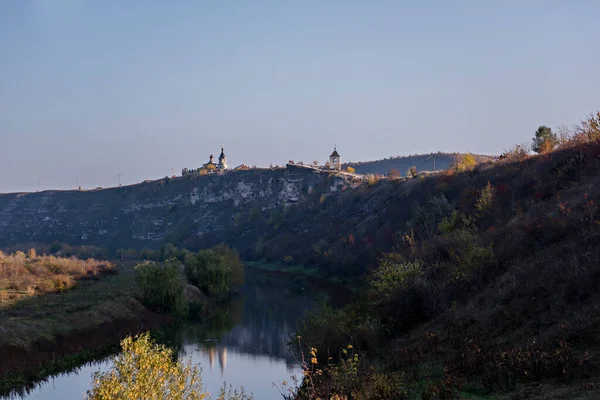 Panoramiczny Widok Stary Orhei Cerkiew Pobliżu Orhei Village Republice Mołdowy — Zdjęcie stockowe
