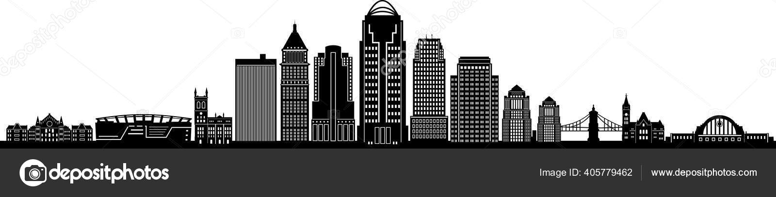 ᐈ Cincinnati Skyline Stock Pictures Royalty Free Cincinnati Skyline Icons Vectors Download On Depositphotos