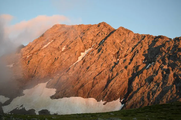 Montaña Pseashcho Sochi Krasnaya Polana Cáucaso Occidental Rusia Hora Verano — Foto de Stock