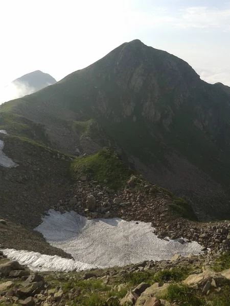 Achischo Berg Krasnaya Polana Russische Federatie Zomer — Stockfoto