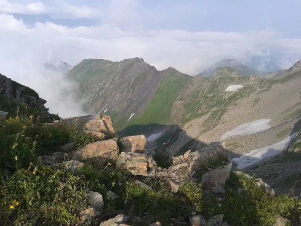 Achischo Berg Krasnaya Polana Russische Federatie Zomer — Stockfoto