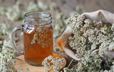 Elma cipsleri, taze elmalar ve kurutucudaki kuru dilimler ahşap bir arka planda. Gelecek kullanım için ev yapımı kurutulmuş meyve.