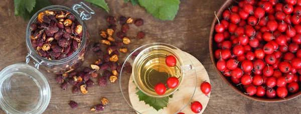 The season for picking berries and herbs for the future.A cup of tea with hawthorn will help to cope with many ailments, diseases and flu.