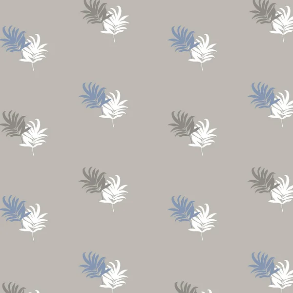 Repeating Abstract Pattern Father Print Isolated Grey Background Illustration Vectorielle — Image vectorielle