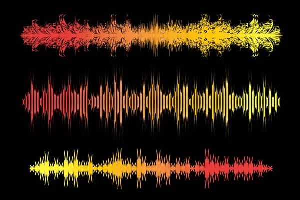 Regenboog Wolken Lucht Vectorontwerp — Stockvector