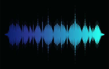 ses dalgaları, vctor tasarımı.