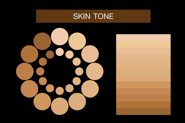 skin tone, vector icon design.