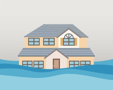 Atardamarda kolesterol, sağlık riski, vektör tasarımı.