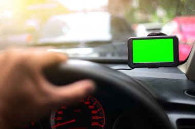 GPS Araç İçinde Seyrüsefer, Dokunmatik Ekran.