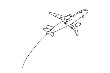 bir düzlem, çizgi çizim biçimi, vektör tasarımı